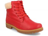 Damskie buty Forester Red Lthr Yellow Boot 0610-247