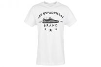 Męskie t-shirty Las Espadrillas 46531-F255 (biały)