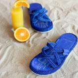 Damskie buty na pasku Las Espadrillas Due Lule 22410903-40