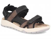 Skórzane sandały Forester Allroad 5301-6 Wymienna wkładka