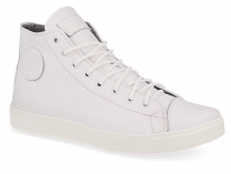 Męskie skórzane buty Forester White Leather 132125-13 (biały)