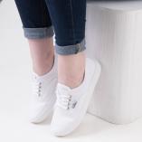 Trampki Las Espadrillas V8214-7652TL Optical White (biały)