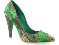 Buty wieczorowe KHMARA 130692 unisex (zielony/szary)