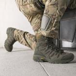 Męskie taktyczne buty Forester Mid Force Khaki Waterproof B24W003A-17FO Vibram