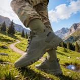 Męskie taktyczne buty Forester Low Khaki Tactical Waterproof B24W001A-17FO Vibram