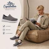 Męski tenisowki Las Espadrillas Krakers Comfort 209349-37