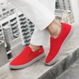 Męskie слипоны Las Espadrillas Eco Soft 6088-4737 Red