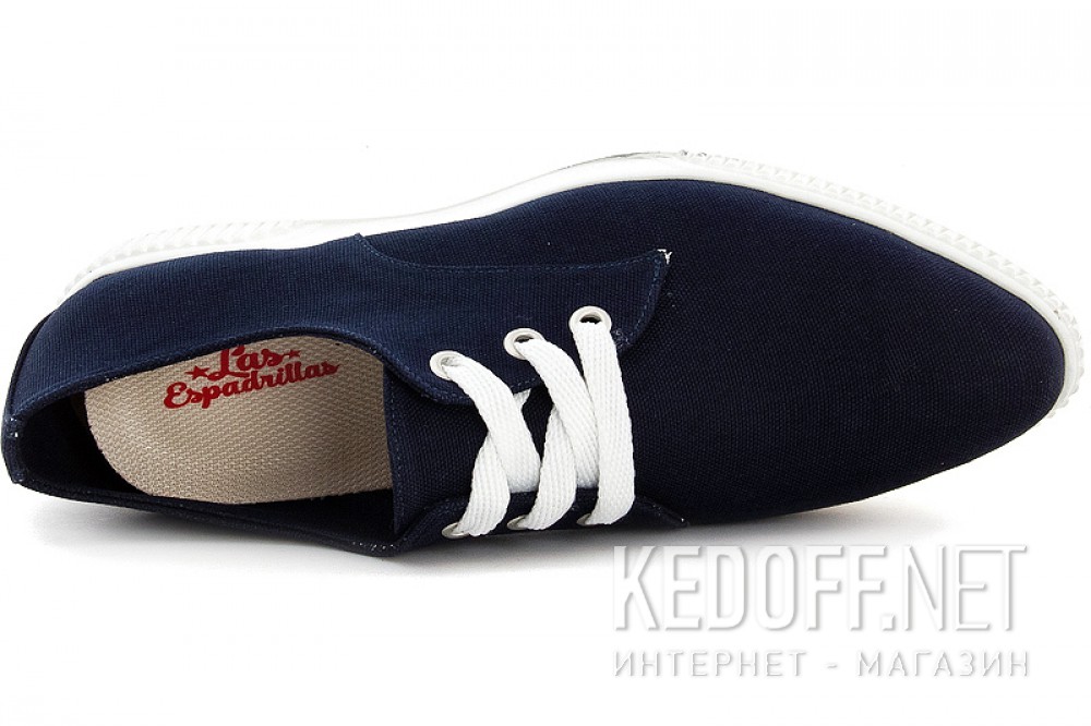 Trampki Las Espadrillas 4574-89 SH (ciemny niebieski) все размеры