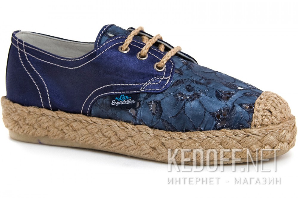 Dostawa Damskie tenisówki Las Espadrillas 558203 (niebieski)