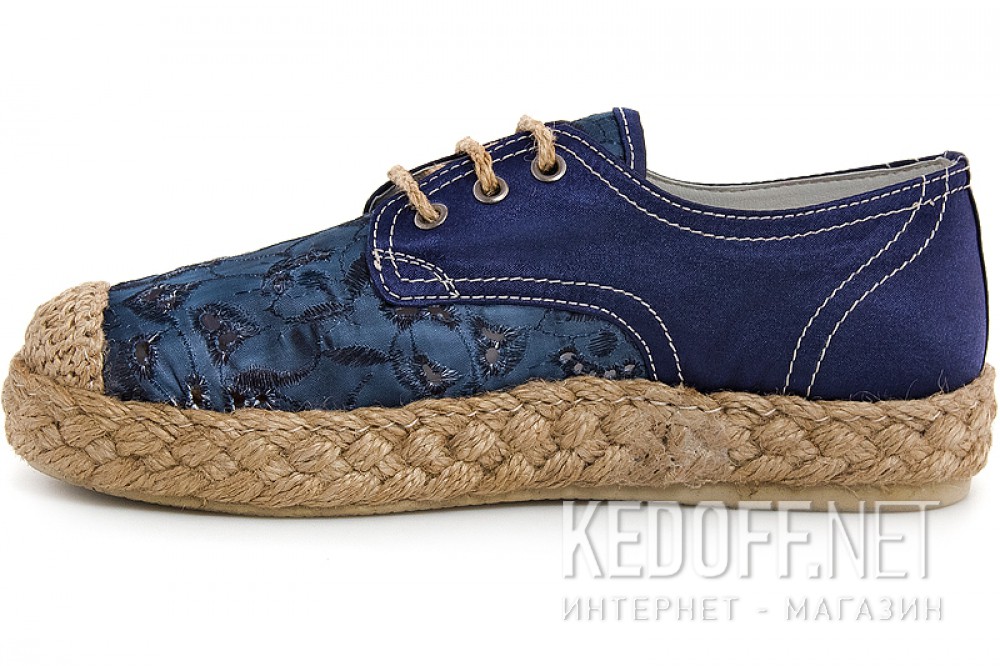 Оригинальные Damskie tenisówki Las Espadrillas 558203 (niebieski)