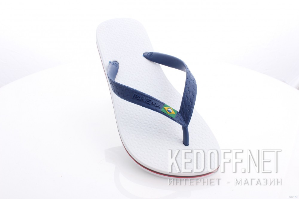 Męskie obuwie plażowe Ipanema Classic Brasil 80415 - 21192 (biały) описание