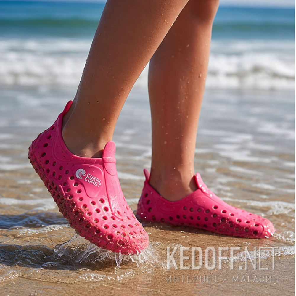 Buty do wody damskie Coral Coast 77082 Made in Italy unisex (różowy) купить Украина