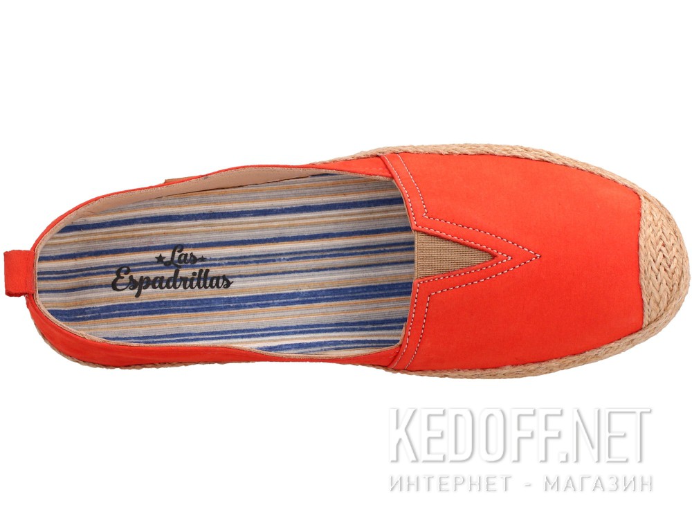 Слипоны Las Espadrillas 10119-49 (koral/pomarańczowy) описание
