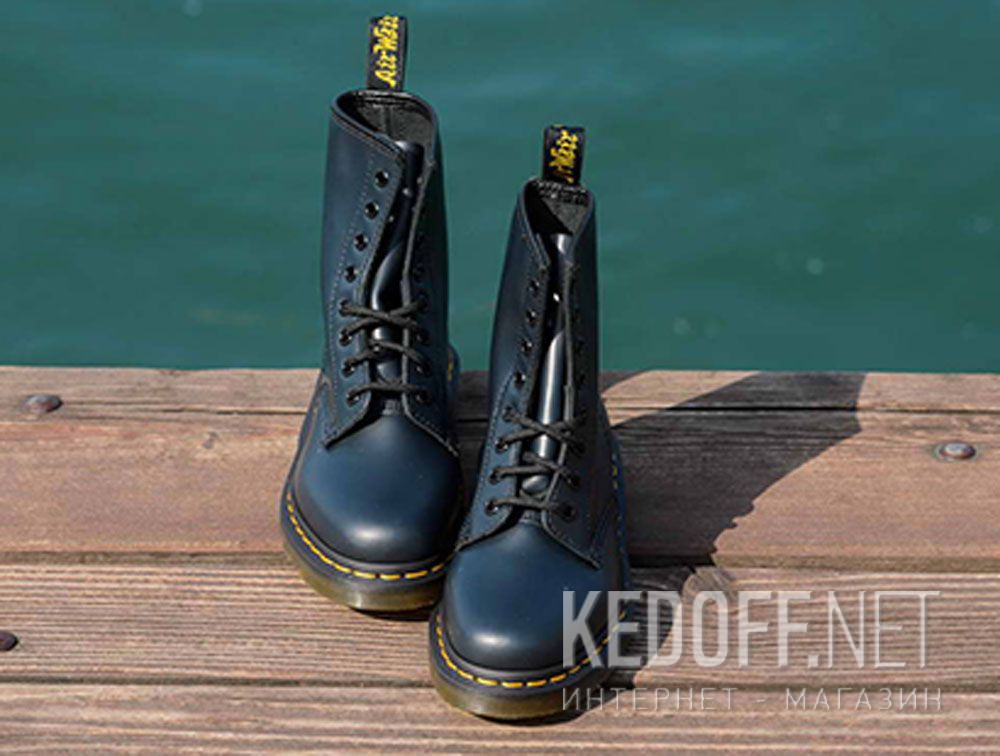Buty Dr. Martens Pascal Navy Smooth 1460-10072410 Фото 10