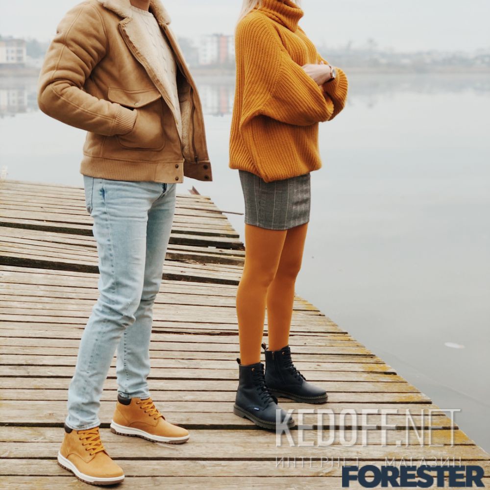 Buty Forester Serena Navy Zip 1460-89 Фото 10