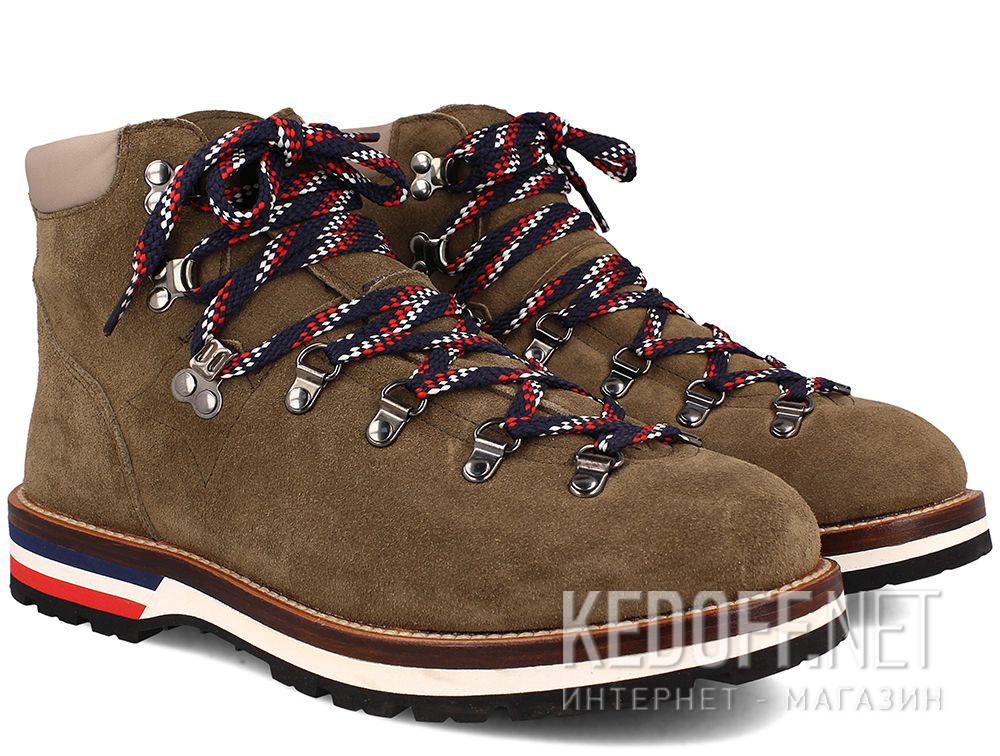 Оригинальные Buty Mon Cler Peak Green Suede Vibram Made in Italy