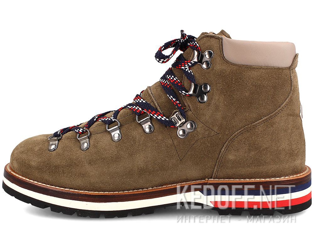 Buty Mon Cler Peak Green Suede Vibram Made in Italy описание