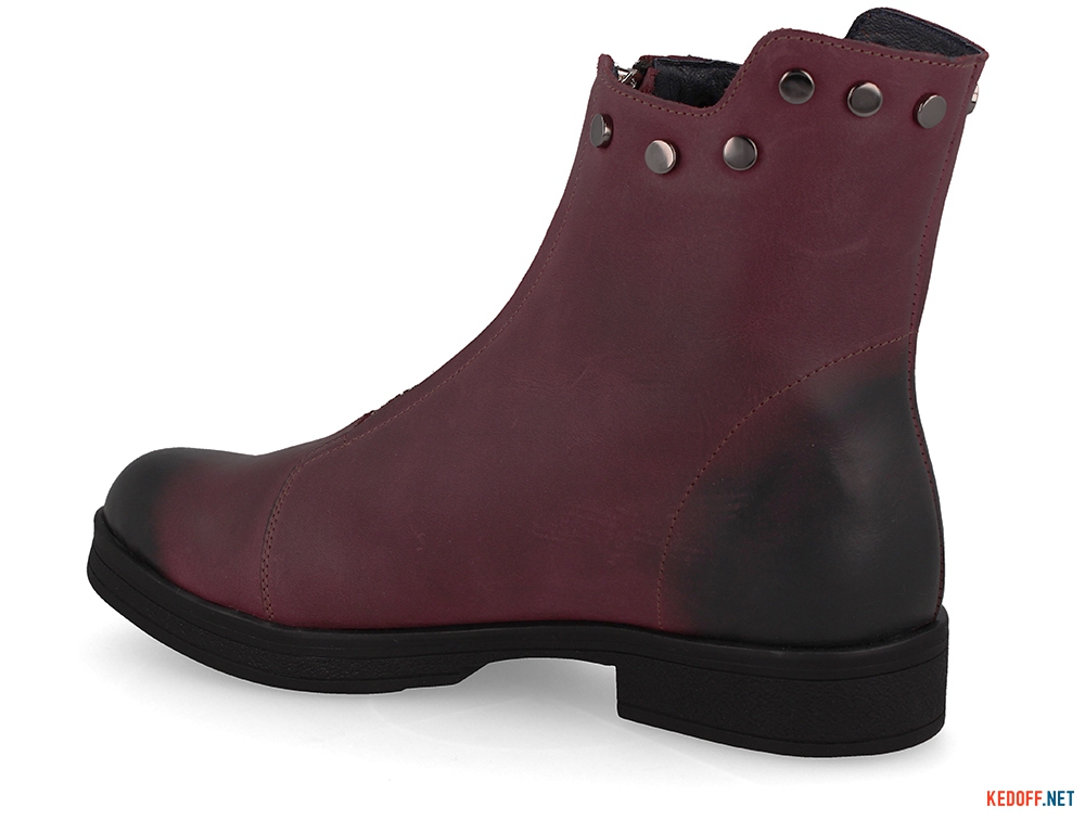 Damskie buty Forester 3503-48 BURGUNDY купить Украина