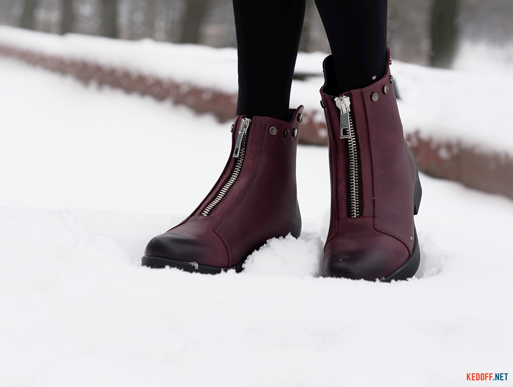 Damskie buty Forester 3503-48 BURGUNDY все размеры
