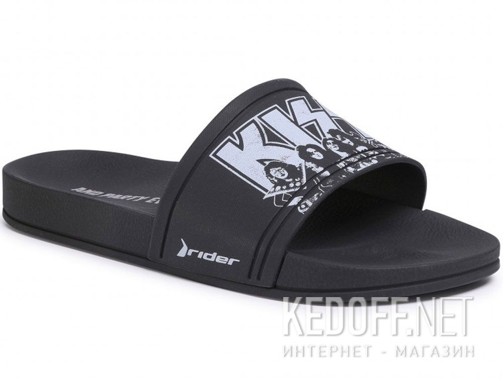 Dodaj do koszyka Czarne klapki Rider KISS Bands Slide Ad 82812-21194