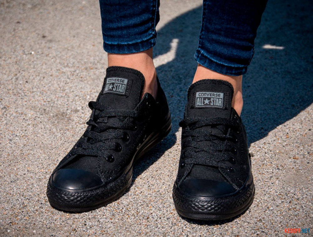 Dostawa Trampki Converse Chuck Taylor All Star Ox Blk Mono M5039 unisex (Czarny)