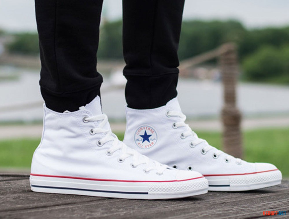 Trampki Converse Chuck Taylor All Star Hi Optical White M7650 unisex (Biały)