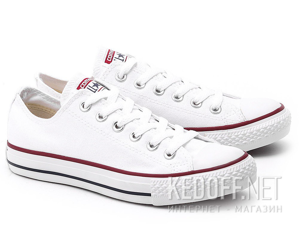 Оригинальные Trampki Converse Chuck Taylor All Star Classic Low Optical White M7652C unisex (Biały)