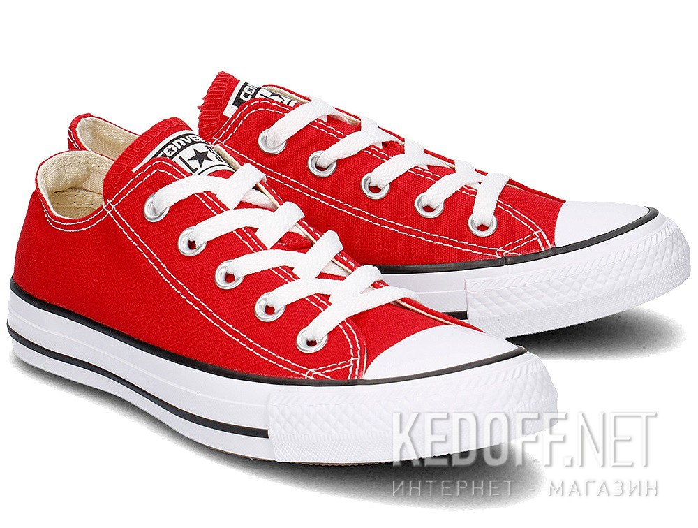 Оригинальные Trampki Converse Chuck Taylor All Star Ox M9696C unisex (Czerwony)