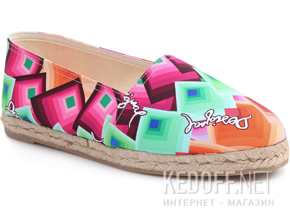 Dodaj do koszyka Эспадрильи Desigual 41HS539/3043 (turkusowy/pomarańczowy/różowy/zielony/fioletowy/czerwony)