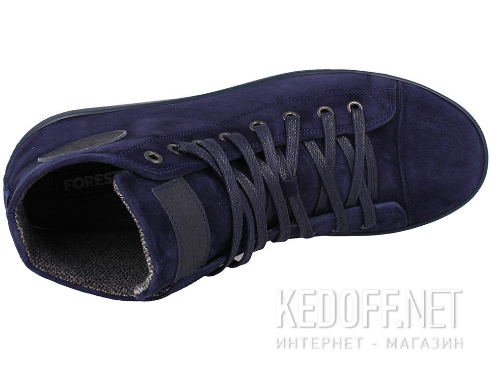 Оригинальные Męskie trampki Forester Navy Nubuk 132125-891