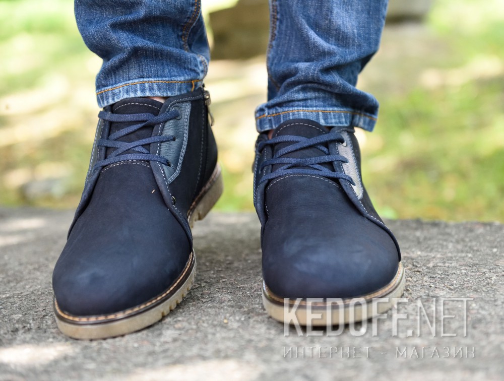 Męskie buty Forester 1708-89 (ciemny niebieski) доставка по Украине