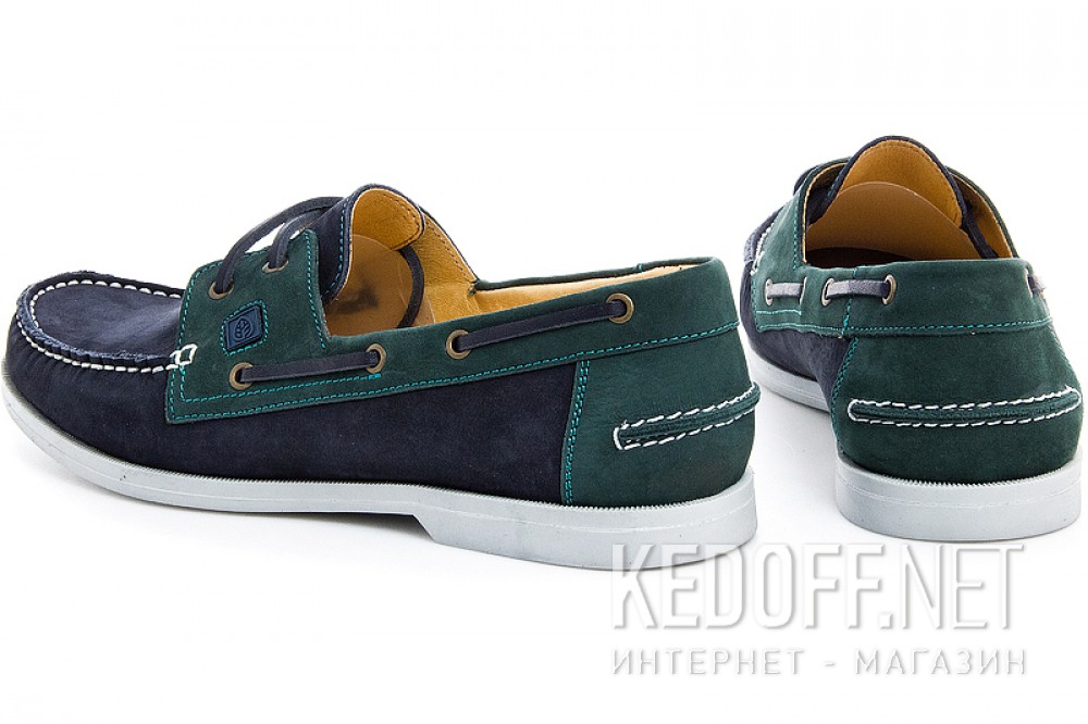 Mokasyny Forester 5037-22 (ciemno-niebieski/zielony) купить Украина