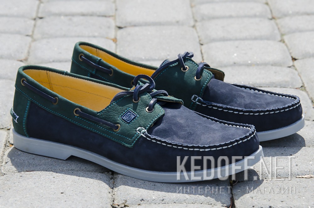 Mokasyny Forester 5037-22 (ciemno-niebieski/zielony) все размеры