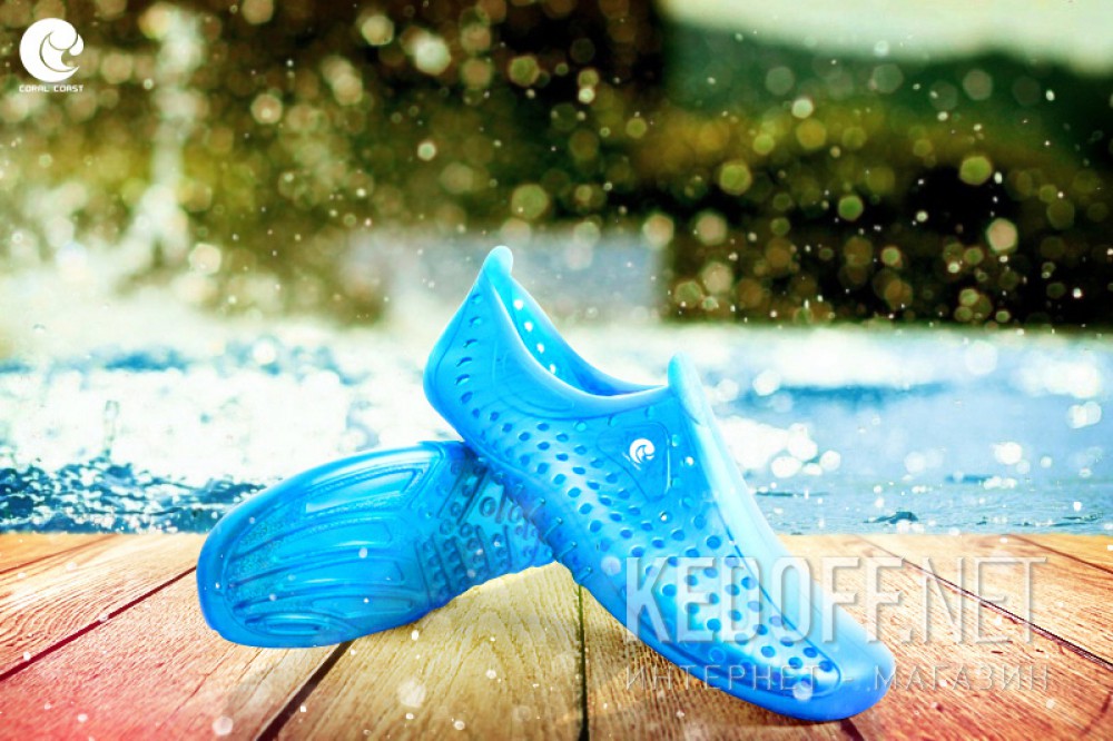 Buty do wody Coral Coast 77084 Made in Italy unisex (niebieski) доставка по Украине