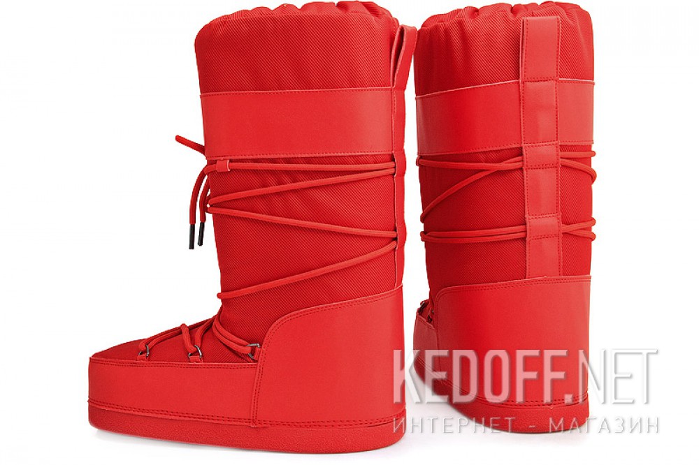 Оригинальные Сноубутсы Hunter Chatel W24357-47 (czerwony)