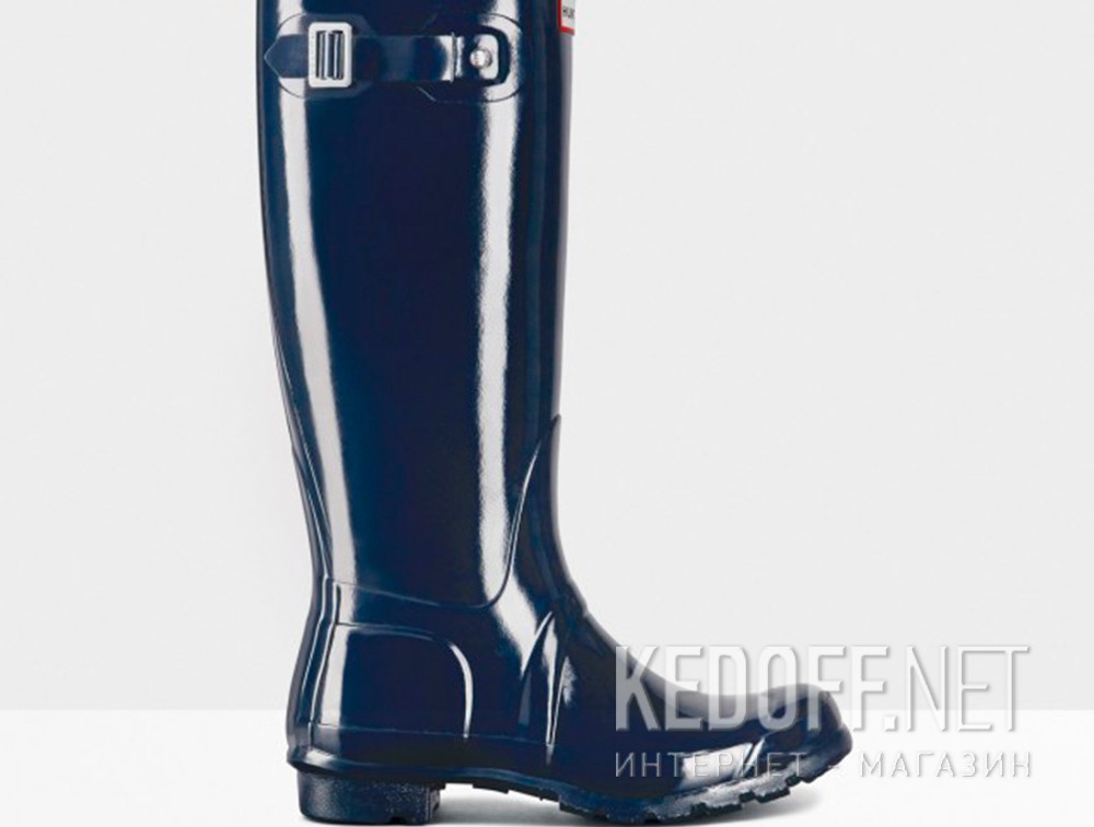 Damskie kalosze Hunter Original Tall Gloss WFT1000RGL-89  доставка по Украине