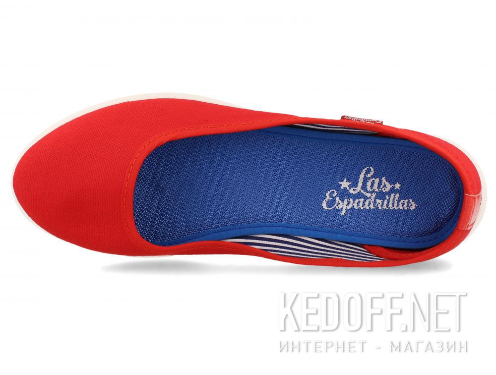 Цены на Damskie baleriny Las Espadrillas 1920-2 Red Original