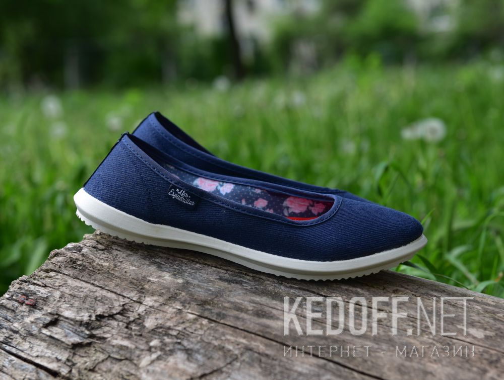 Damskie baleriny Las Espadrillas 1920-3 Jeans все размеры