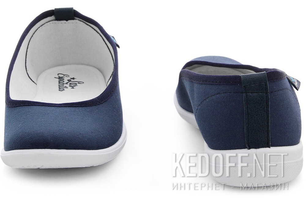 Цены на Damskie baleriny Las Espadrillas 300816-89 (ciemny niebieski)