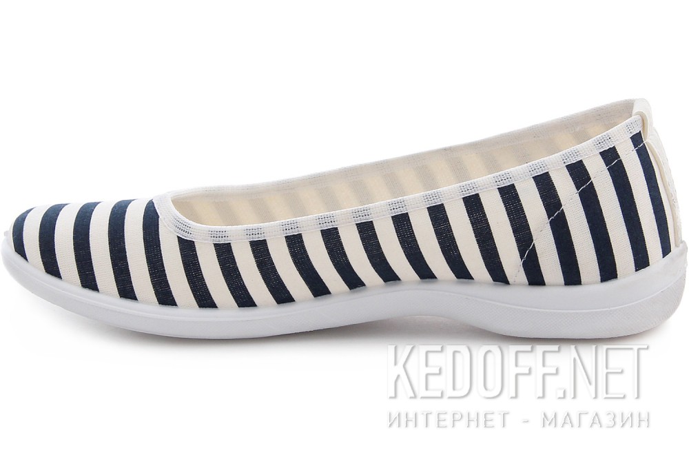 Цены на Baleriny Las Espadrillas 300816-1389 (ciemno-niebieski/biały)