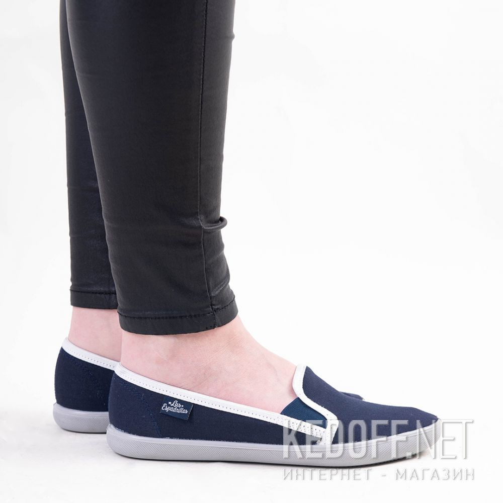 Damskie baleriny Las Espadrillas LE003-8937 Original Navy доставка по Украине