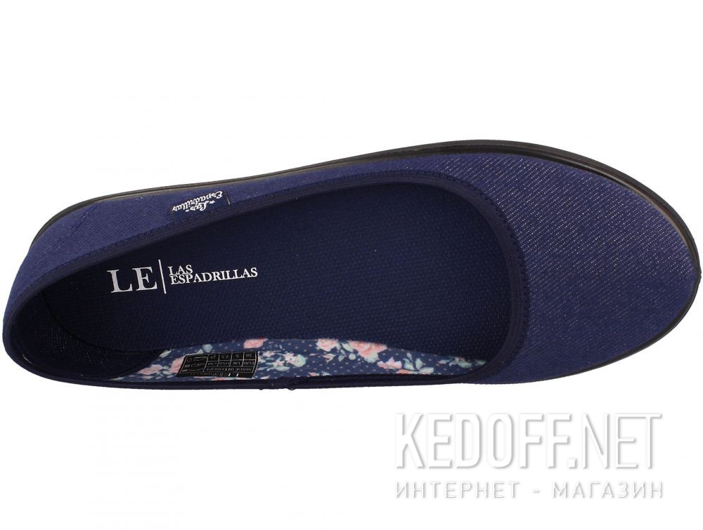 Цены на Damskie baleriny Las Espadrillas LE2203-42 Lacoste Black Navy