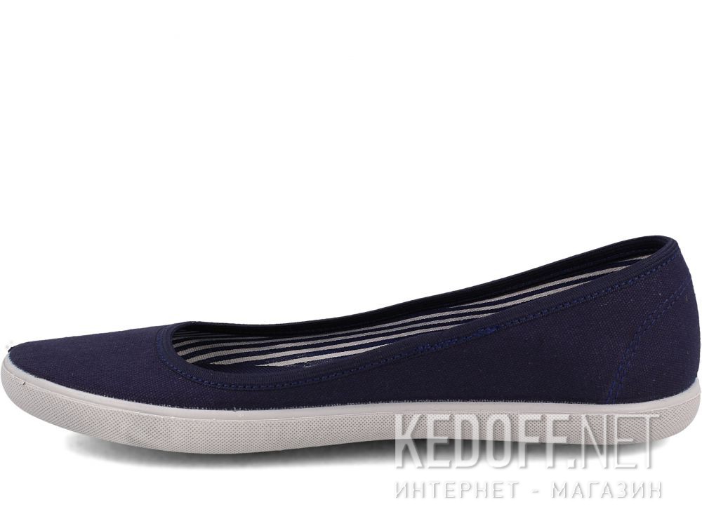 Damskie baleriny Las Espadrillas LE2203-8937 Slim Navy описание