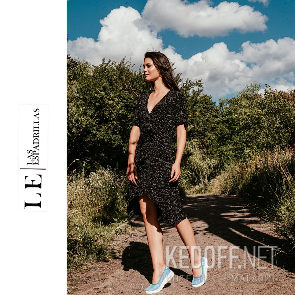 Damskie balerinki Las Espadrillas Mesh 2622-40 доставка по Украине