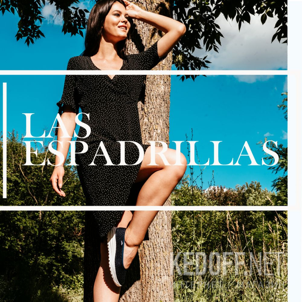 Damskie balerinki Las Espadrillas Mesh 2622-89
