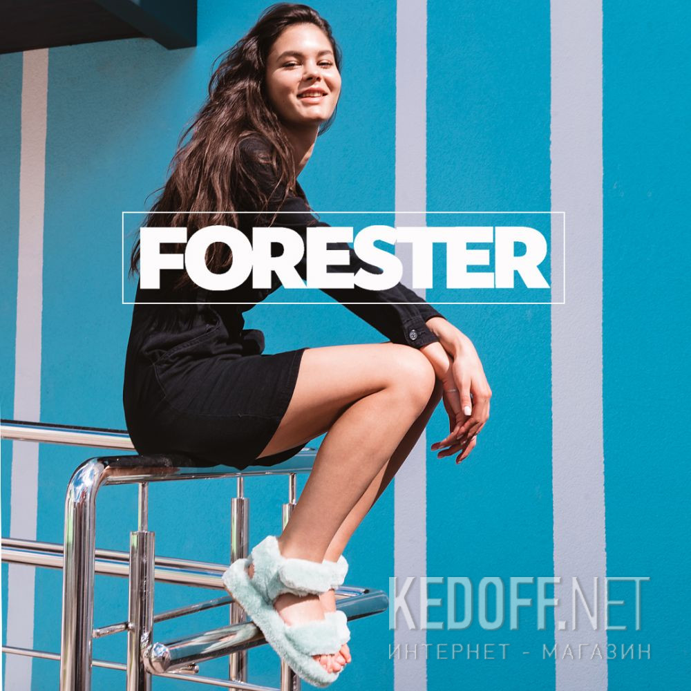 Dostawa Sandały damskie Forester Fur Sandals 1095-28