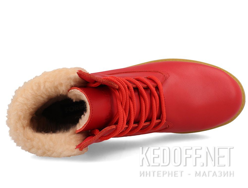 Цены на Damskie buty Forester Red Lthr Yellow Boot 0610-247