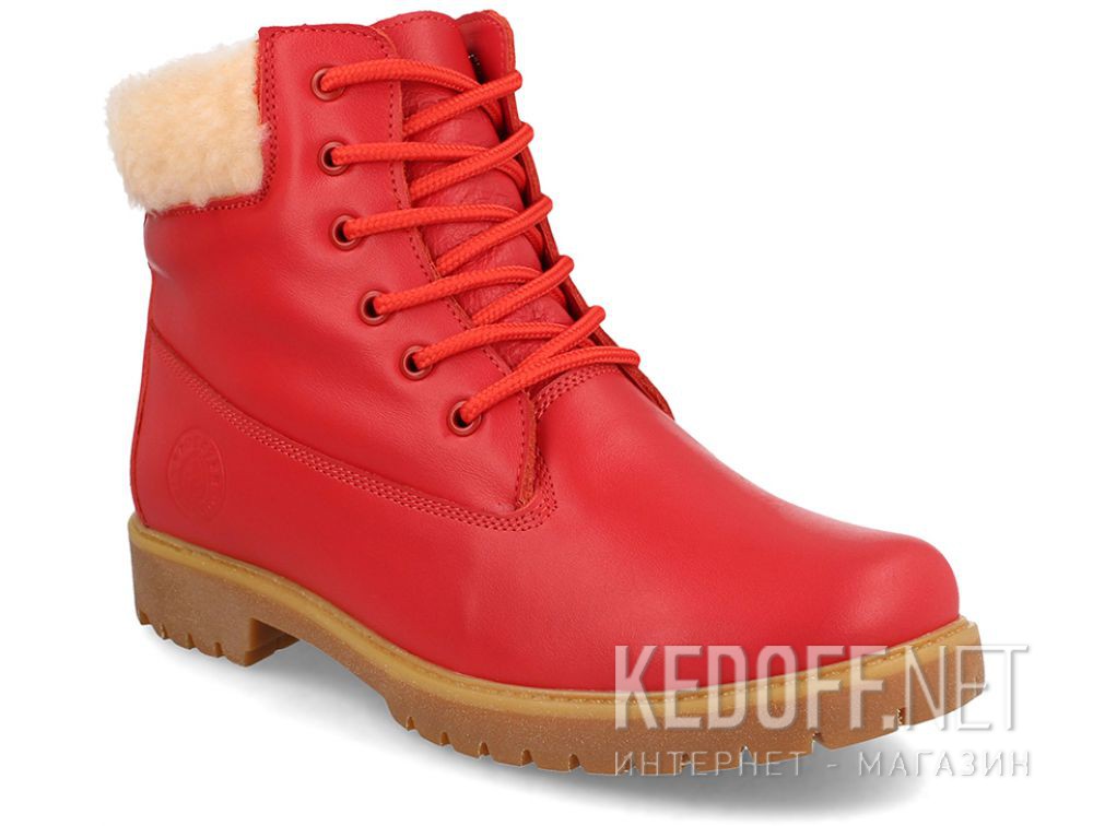 Dodaj do koszyka Damskie buty Forester Red Lthr Yellow Boot 0610-247