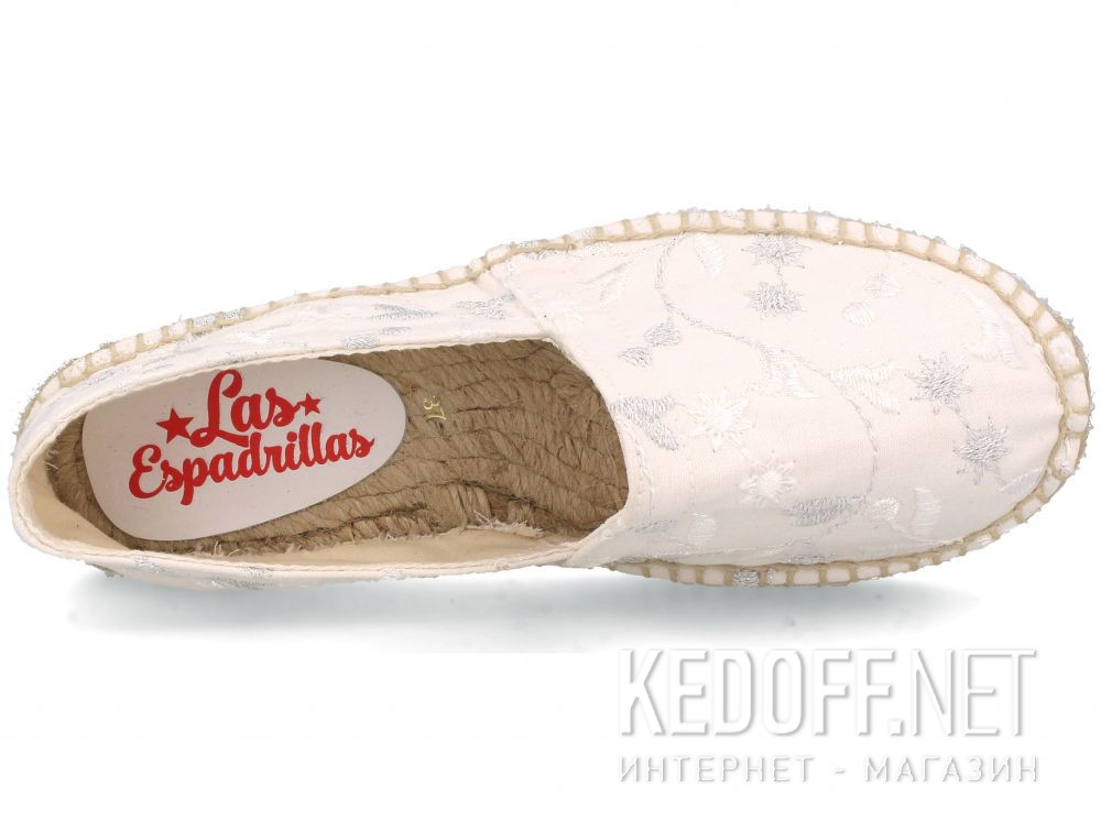 Damskie эспадрильи Las Espadrillas Floral Pattern FE0800-13 Made in Spain описание