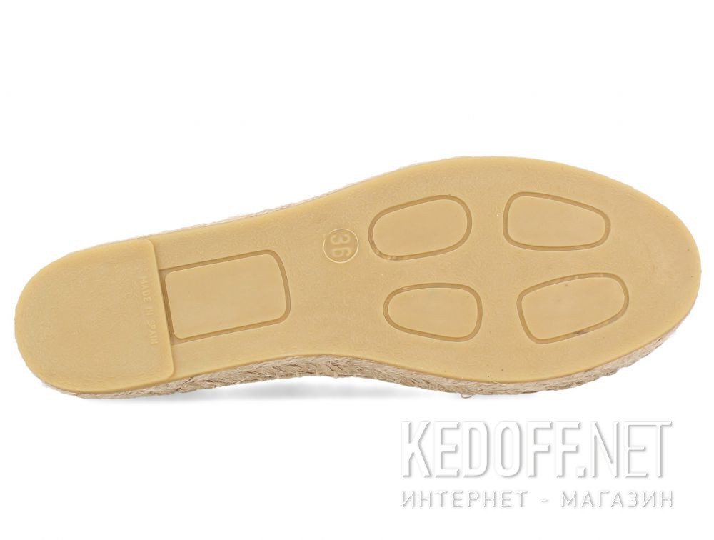 Цены на Damskie эспадрильи Las Espadrillas Oro FE0894-18 Made in Spain